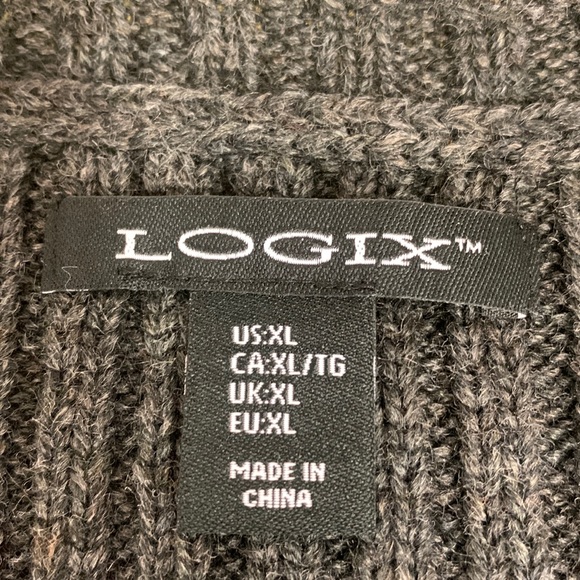 Wool Blend Long Sweater with Short Sleeves - Picture 6 of 7